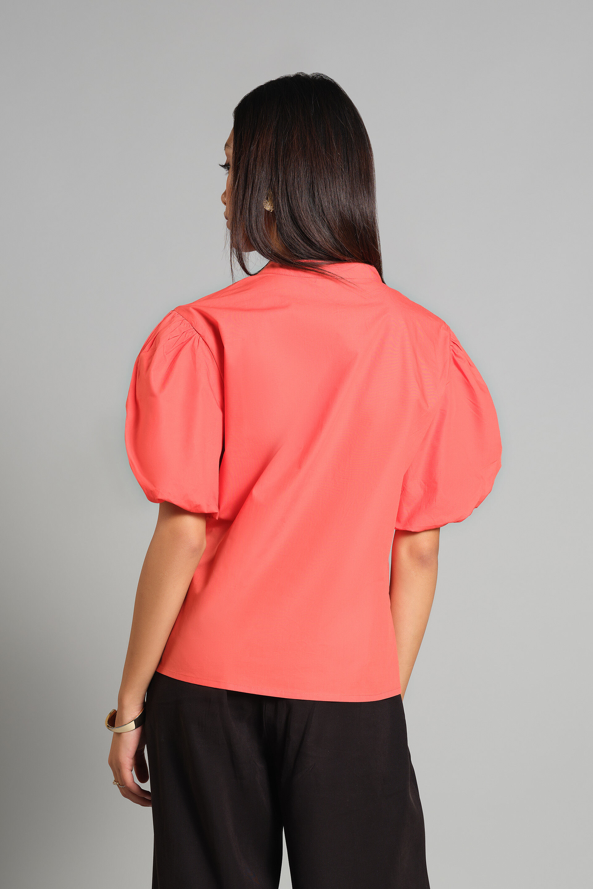 A Coral Dream Top, Orange, image 6